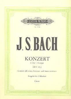 Konzert in E-Dur BWV 1053 