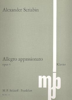 Allegro appassionato es-Moll op. 4 