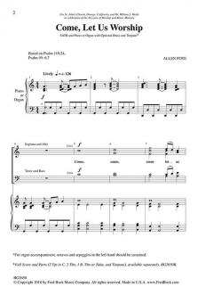 Come, Let Us Worship Standard
