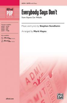 Everybody Says Don't 