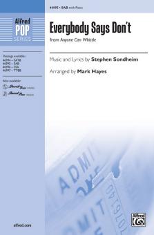 Everybody Says Don't 