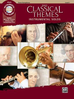 Easy Classical Themes - Instrumental Solos for Tenor Sax 