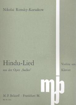 Hindulied aus der Oper 'Sadko' 