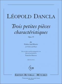 Trois petites pieces caracteristiques, op. 55 