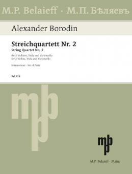 Streichquartett Nr. 2 D-Dur Standard