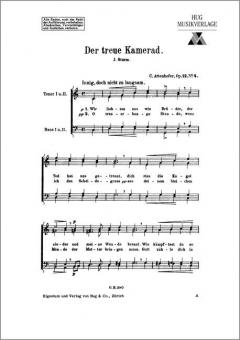 Der treue Kamerad 