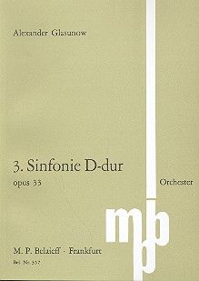 Sinfonie Nr. 3 D-Dur op. 33 