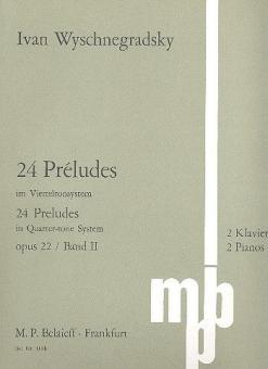24 Préludes op. 22 Band 2 
