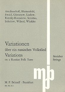 Variationen über ein russisches Volkslied 