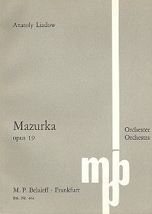 Mazurka C-Dur op. 19 