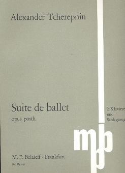 Suite de ballet op. posth. 