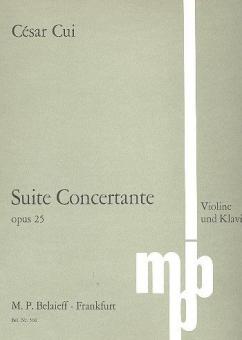Suite Concertante op. 25 