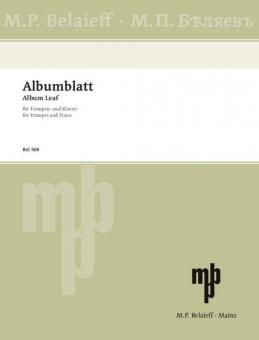 Albumblatt Standard