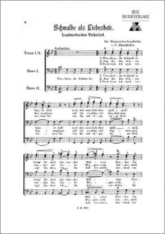 Schwalbe als Liebesbote 