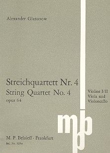 Streichquartett Nr. 4 a-Moll op. 64 