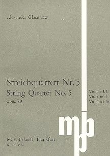 Streichquartett Nr. 5 d-Moll op. 70 