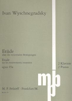 Etüde op. 45a 
