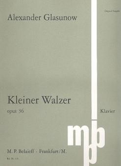 Kleiner Walzer D-Dur op. 36 