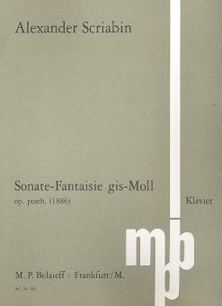 Sonate-Fantaisie gis-moll op. posth. 
