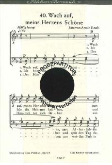 Wach auf meins Herzens Schöne 