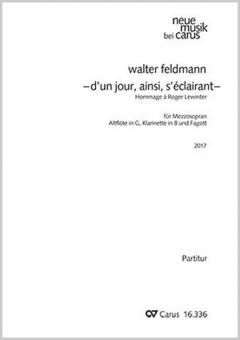 d'un jour, ainsi, s'éclairant 