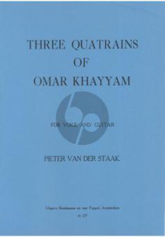 3 Quatrains of Omar Khayam 