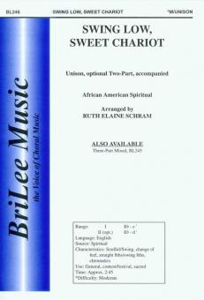 Swing Low, Sweet Chariot 