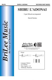 Shiru l'Adonai 