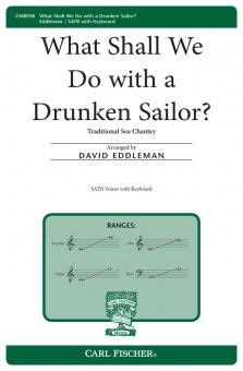 What Shall We Do With A Drunken Sailor? 