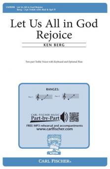 Let Us All In God Rejoice 