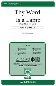 Thy Word Is A Lamp 