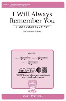 I Will Always Remember You 