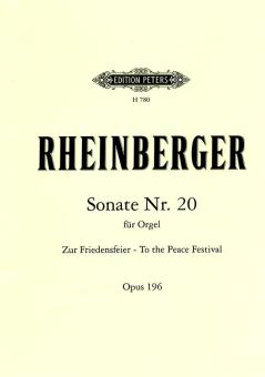 Sonate Nr. 20 F-Dur op. 196 