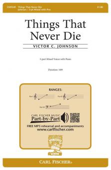 Things That Never Die 