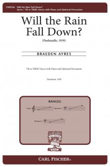 Will the Rain Fall Down? 