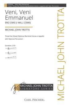 Veni, Veni Emmanuel ERO CRAS (I Will Come) 