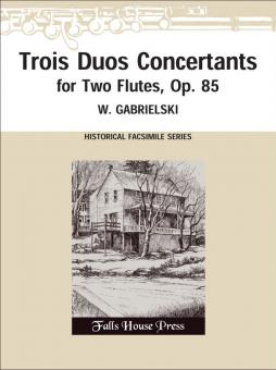 Trois Duos Concertants Op. 85 (Facsimile) 2 F 