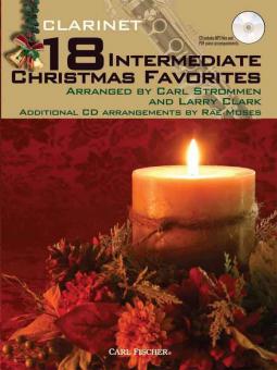 18 Intermediate Christmas Favorites - Clarinet 