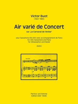 Air varié de Concert sur 'Le Carnaval de Venise' 