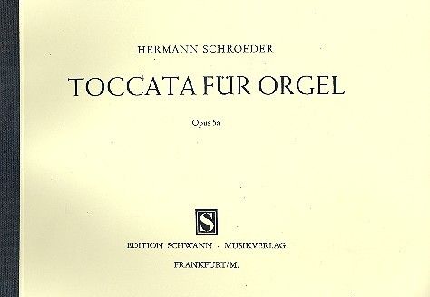 Toccata op. 5A 