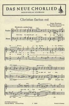 Christus factus est d-Moll 