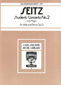 Seitz Student Collection No. 2 In G Major 
