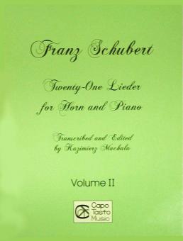 21 Lieder for Horn and Piano Vol. 2 