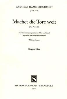 Machet die Tore weit 