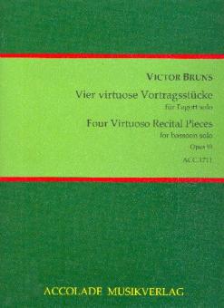 4 virtuose Vortragsstücke op. 93 