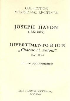 Divertimento B-Dur 'Choral St. Antoni' 