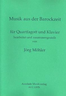 Musik aus der Barockzeit für Quartfagott und Klavier 