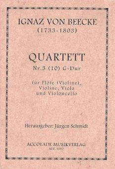 Quartett Nr.3 G-Dur 