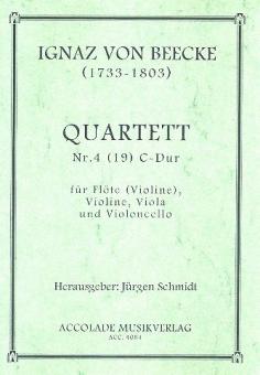 Quartett Nr.4 C-Dur 
