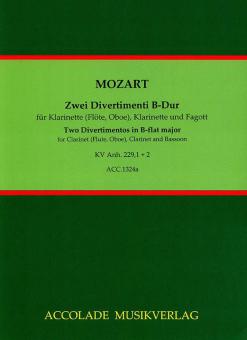 5 Divertimenti KV Anh. 229 Nr. 1 und 2 